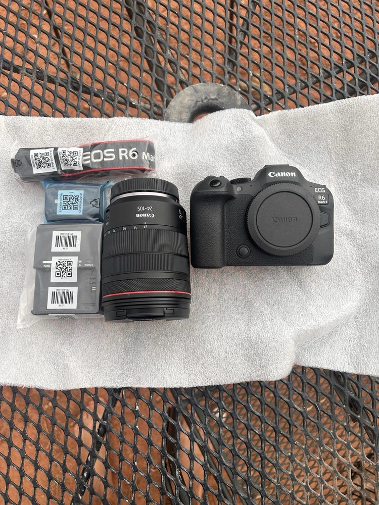 BRAND NEW Canon Eos R6 Mark II W/RF24-105mm F4 L USM Lens Kit Included