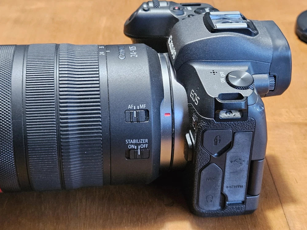 Canon EOS R 30.3 MP Mirrorless Digital Camera - Black (Kit with RF 24-105mm F/4L
