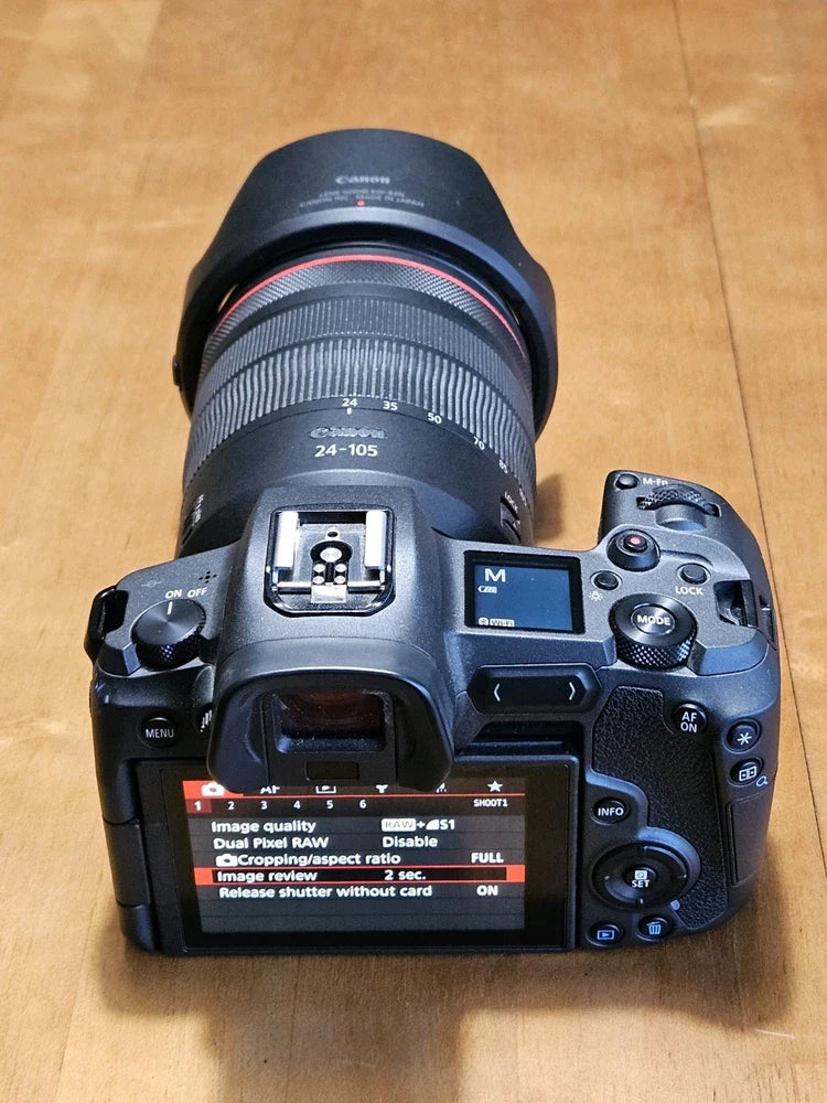 Canon EOS R 30.3 MP Mirrorless Digital Camera - Black (Kit with RF 24-105mm F/4L